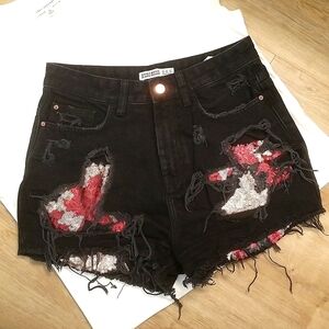 NWOT Zara sequince shorts